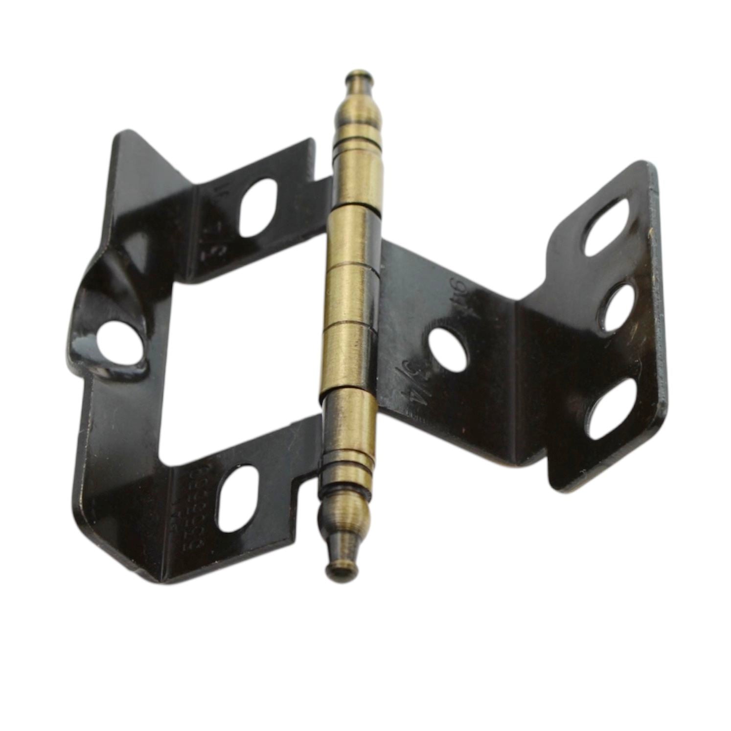 Amerock Antique English Full Inset Hinge 3/4" Full Wrap Minaret Tip PK3175TM-AE