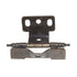 Amerock 3/4" Full Inset Wrap Hinge Burnished Brass Minaret Tip PK3175TMBB