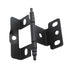 Amerock Functional Hardware Flat Black Full Wrap, Minaret Tip Hinge PK3175TMFB