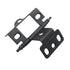 Amerock Functional Hardware Flat Black Full Wrap, Minaret Tip Hinge PK3175TMFB