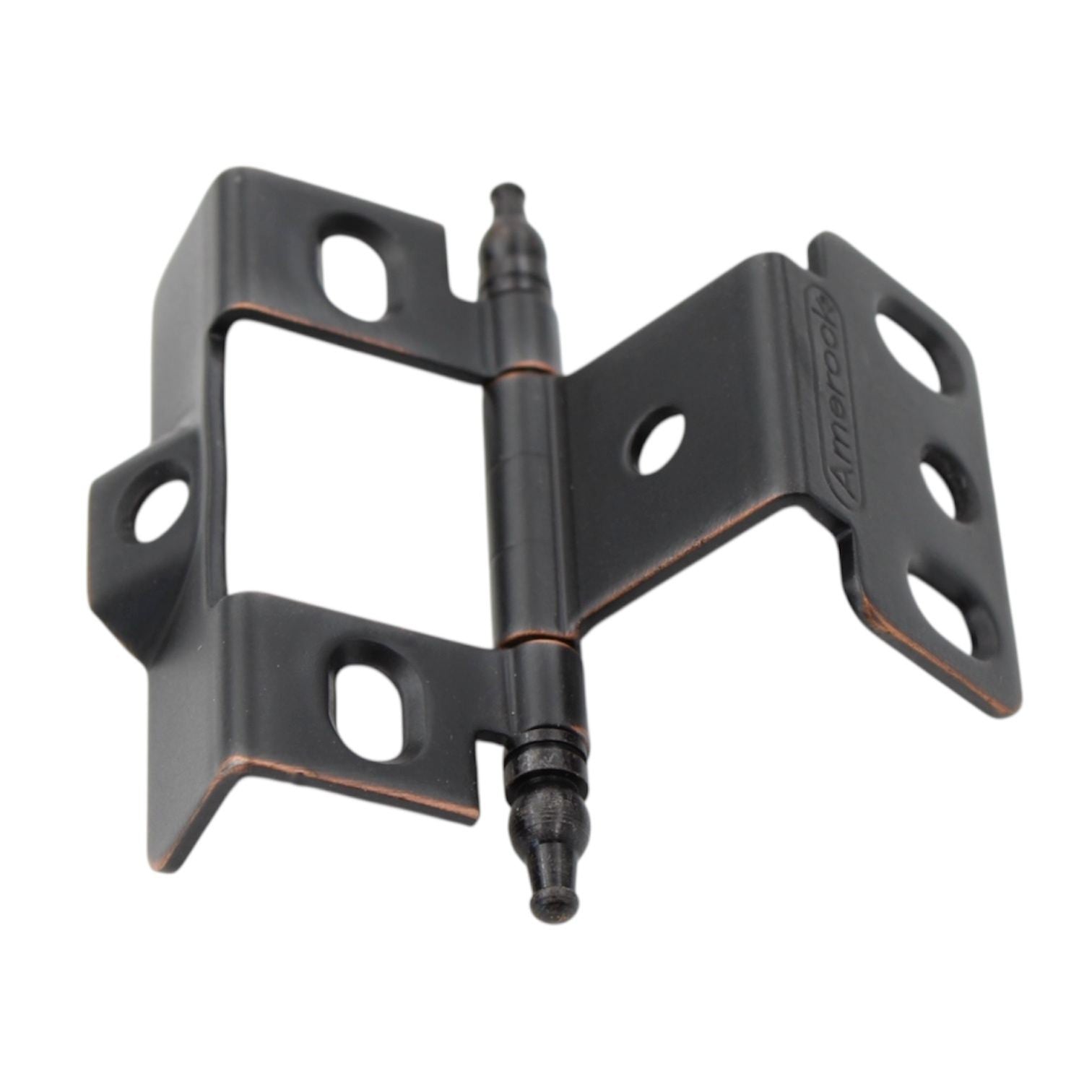 Amerock 3/4" Full Inset Wrap Hinge Oil-Rubbed Bronze Minaret Tip PK3175TMORB