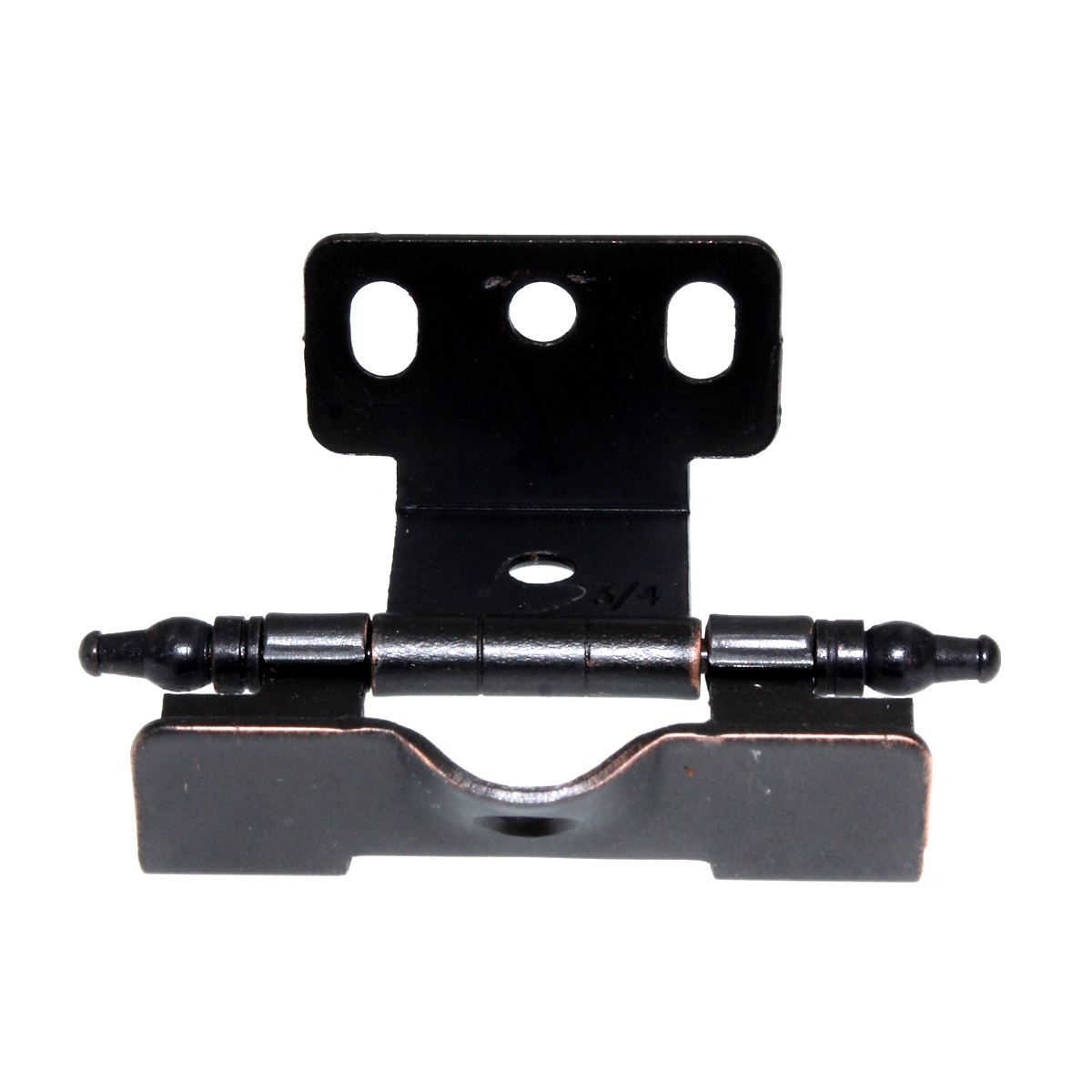 Amerock 3/4" Full Inset Wrap Hinge Oil-Rubbed Bronze Minaret Tip PK3175TMORB