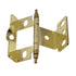 Amerock Polished Brass Full Inset Hinge 3/4" Full Wrap Minaret Tip PK3175TM-PB