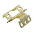 Amerock Polished Brass Full Inset Hinge 3/4" Full Wrap Minaret Tip PK3175TM-PB