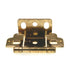 Amerock Polished Brass Full Inset Partial Wrap Hinge 3/4" Thick Door PK3180T-PB