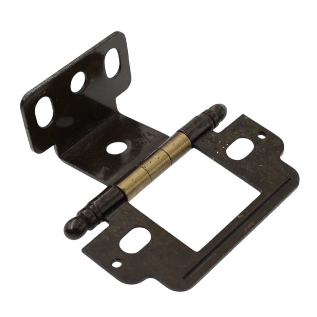 Amerock 3/4" Full Inset Wrap Hinge Antique English Ball Tip PK3180TBAE
