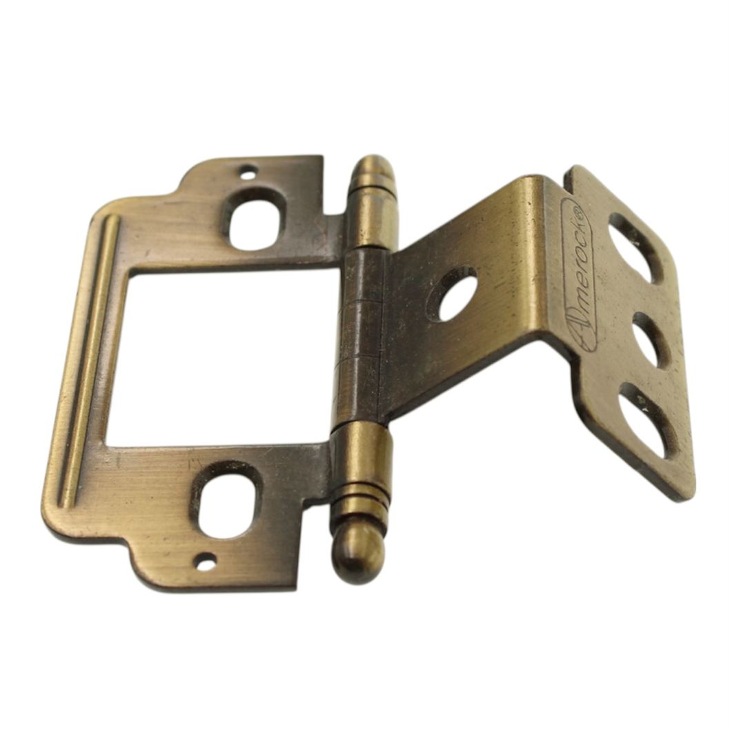 Amerock 3/4" Full Inset Wrap Hinge Antique English Ball Tip PK3180TBAE