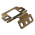 Amerock 3/4" Full Inset Wrap Hinge Antique English Ball Tip PK3180TBAE