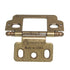 Amerock 3/4" Full Inset Wrap Hinge Burnished Brass Ball Tip PK3180TBBB