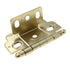 Amerock 3/4" Full Inset Wrap Hinge Golden Champagne Ball Tip PK3180TBBBZ