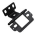 Amerock Dull Black Full Inset Partial Wrap Hinge Ball Tip 3/4" Door PK3180TBFB