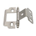 Amerock Satin Nickel Full Inset Wrap Hinge Ball Tip 3/4" Thick Door PK3180TB-G10