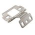 Amerock Satin Nickel Full Inset Wrap Hinge Ball Tip 3/4" Thick Door PK3180TB-G10