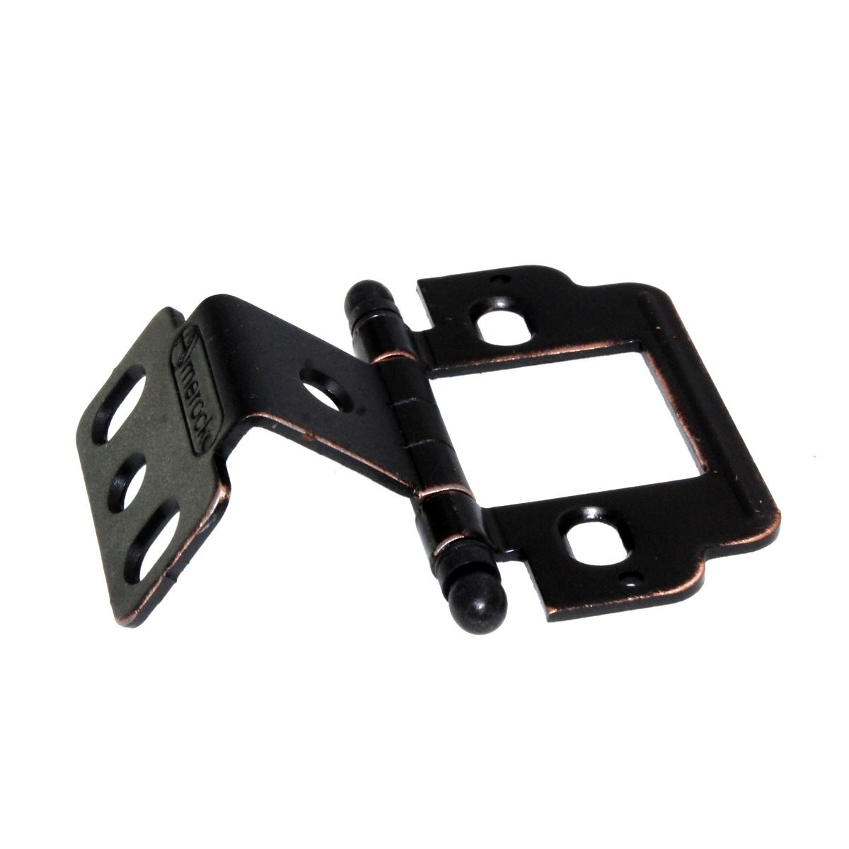 Amerock 3/4" Full Inset Wrap Hinge Oil-Rubbed Bronze Ball Tip PK3180TBORB