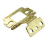 Amerock Polished Brass Full Inset Wrap Hinge Ball Tip 3/4" Door PK3180TB-PB