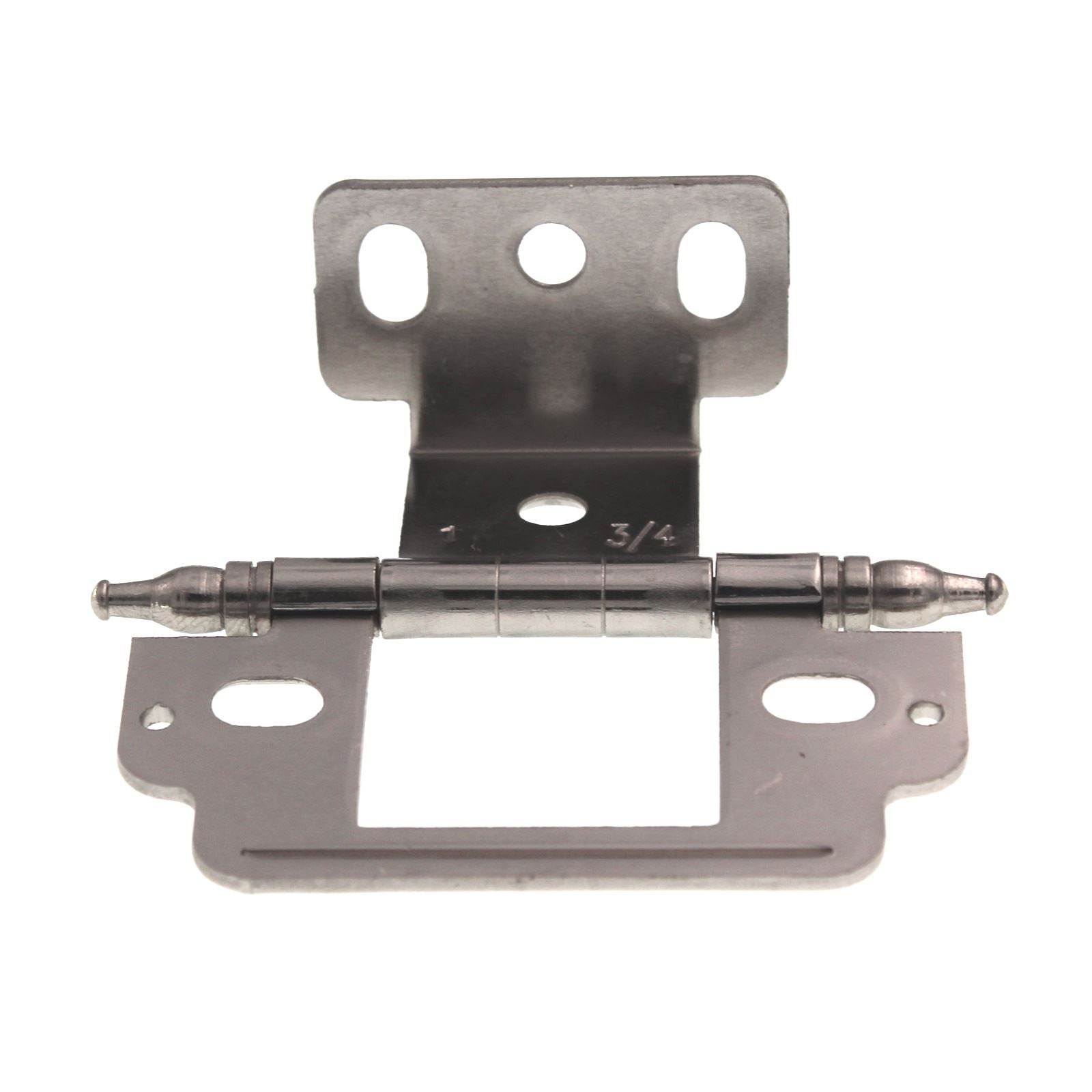 Amerock 3/4" Full Inset Wrap Hinge Nickel Minaret Tip PK3180TM14