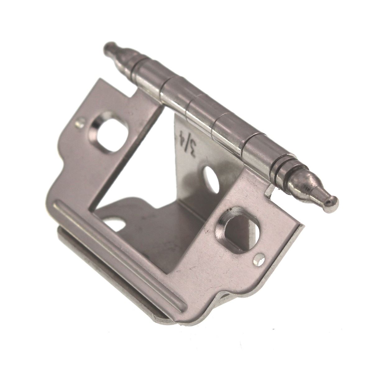 Amerock 3/4" Full Inset Wrap Hinge Nickel Minaret Tip PK3180TM14