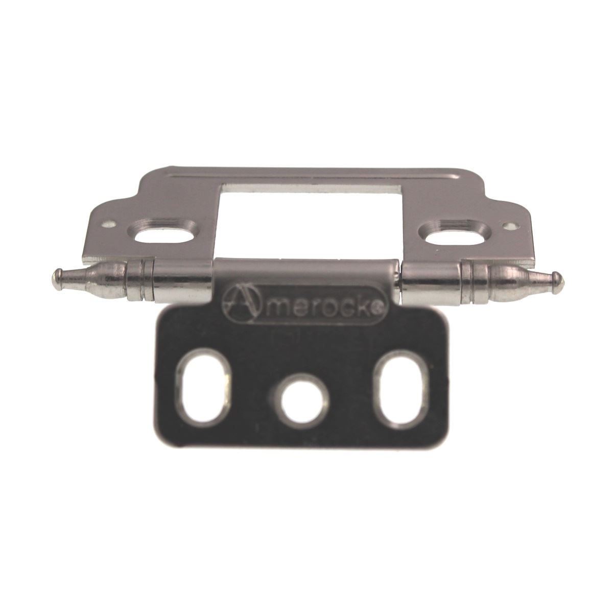 Amerock 3/4" Full Inset Wrap Hinge Nickel Minaret Tip PK3180TM14