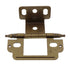 Amerock Burnished Brass Full Inset Partial Wrap Hinge Minaret Tip PK3180TM-BB