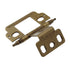 Amerock Burnished Brass Full Inset Partial Wrap Hinge Minaret Tip PK3180TM-BB