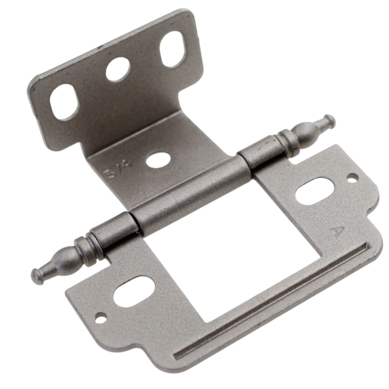 Amerock Champagne Full Inset Partial Wrap Hinge Minaret Tip PK3180TM-CP