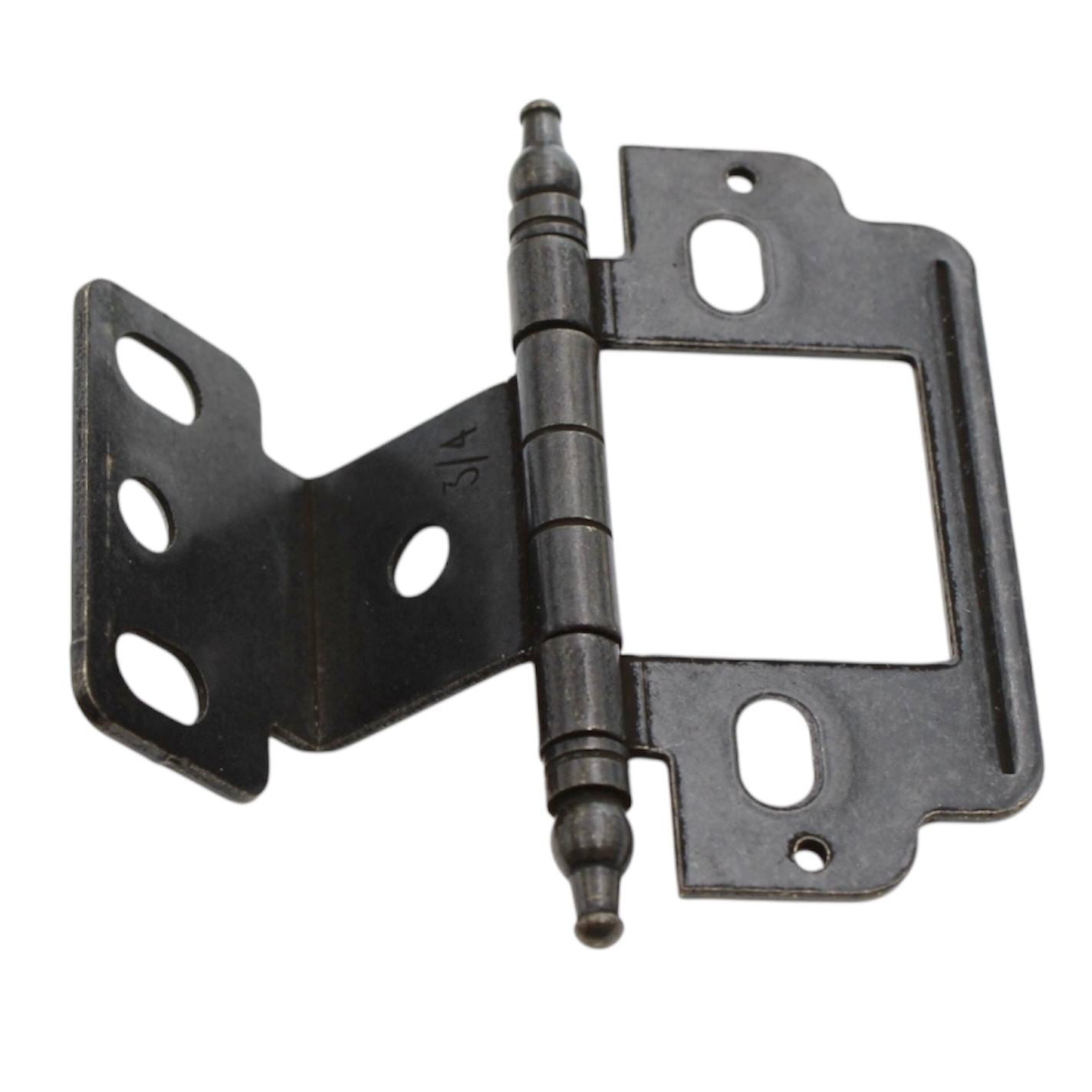 Amerock PK3180TM-RBZ Full-Inset, Partial-Wrap Hinge Minaret Tips