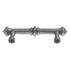 Liberty French Tassel 3" Ctr Cabinet Post Pull Brushed Satin Pewter PN1293-BSP-C