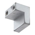 Liberty Plaza Aluminum Square Finger Pull 3/4" Knob PN6508-AL-C