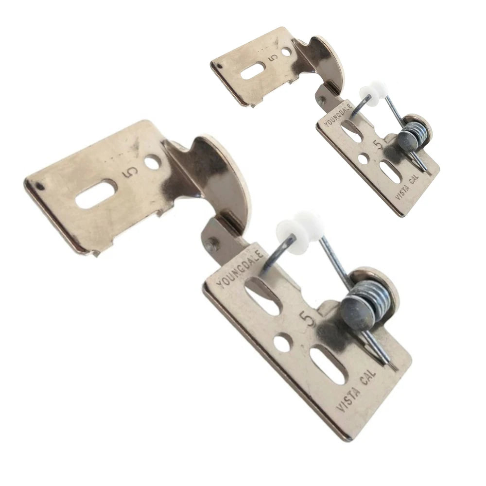 Replace Amerock BP2605 Nickel Knife Pivot Cabinet Hinges 1/4" Overlay Youngdale #5