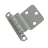 Pair Lawrence Brothers 3/8" Inset Cabinet Hinges Prime Coat SC1236-P-3-8