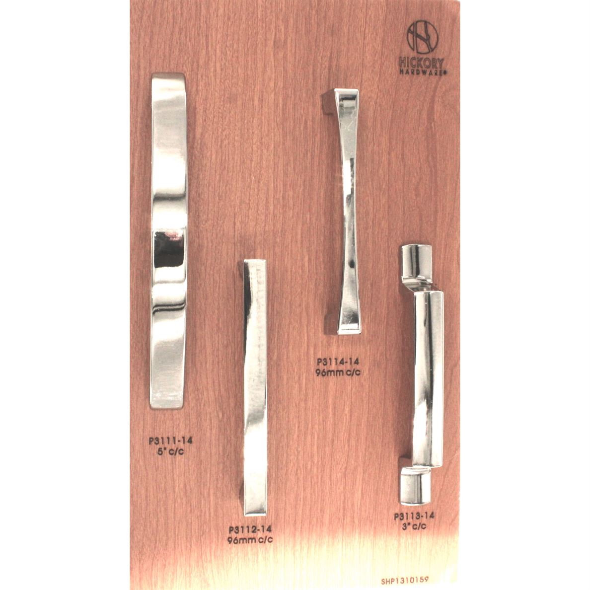 P3113-OBH Oil-Rubbed Bronze 3"cc Smooth Arch Cabinet Pull Hickory Rotterdam