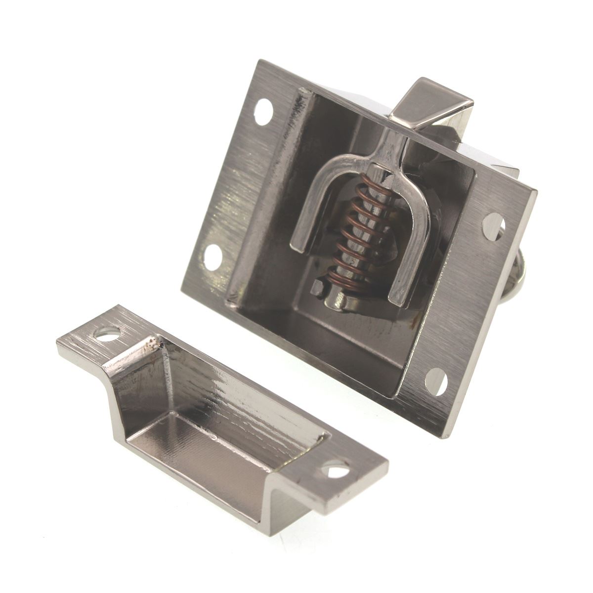 Horton Brass Cabinet Latch Turn Knob Polished Nickel SL-6-PN