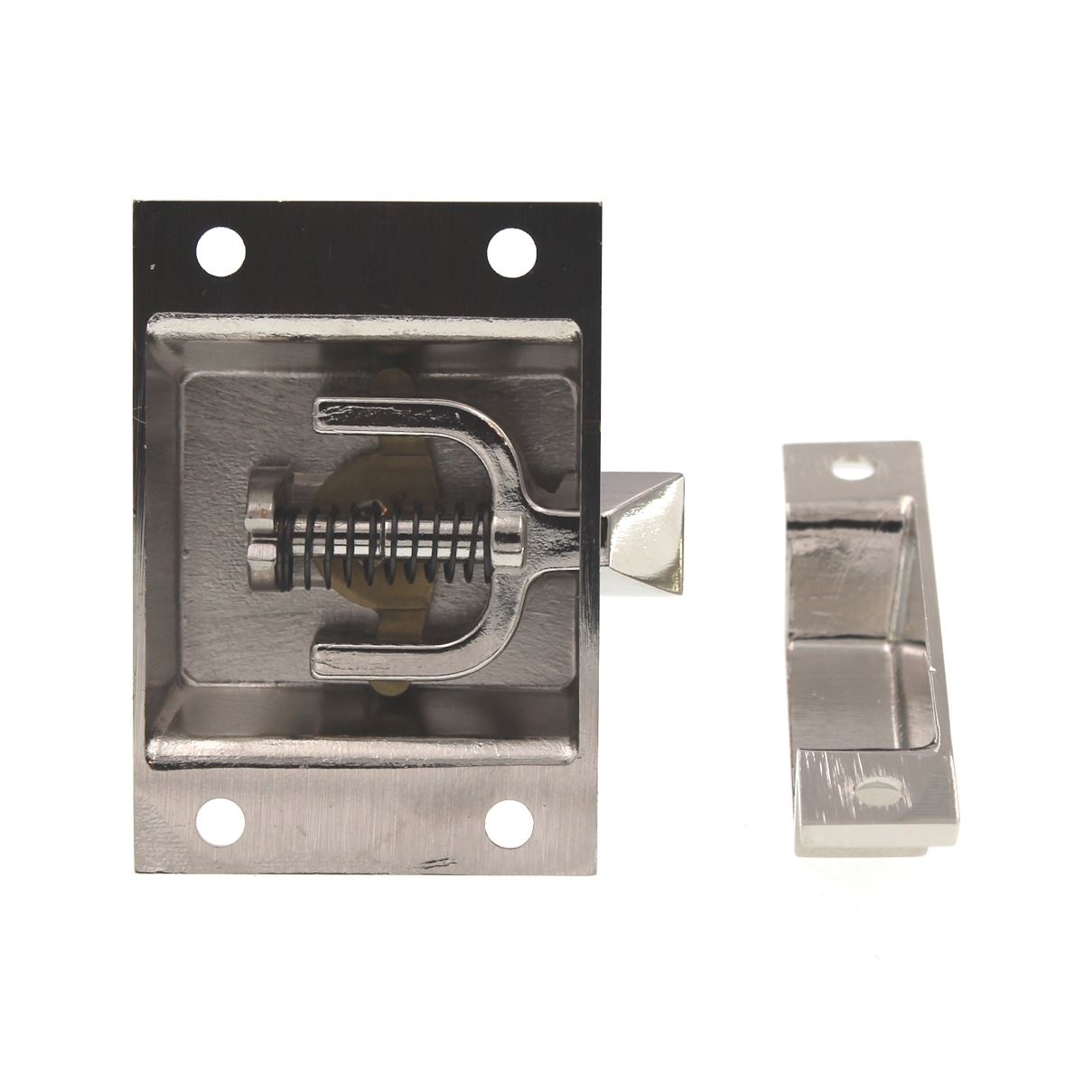 Horton Brass Cabinet Latch Turn Knob Satin Nickel SL-6-SN