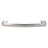 Top Knobs Alton Square Pull 6 5/16" (160mm) CTC Brushed Stainless Steel SS107