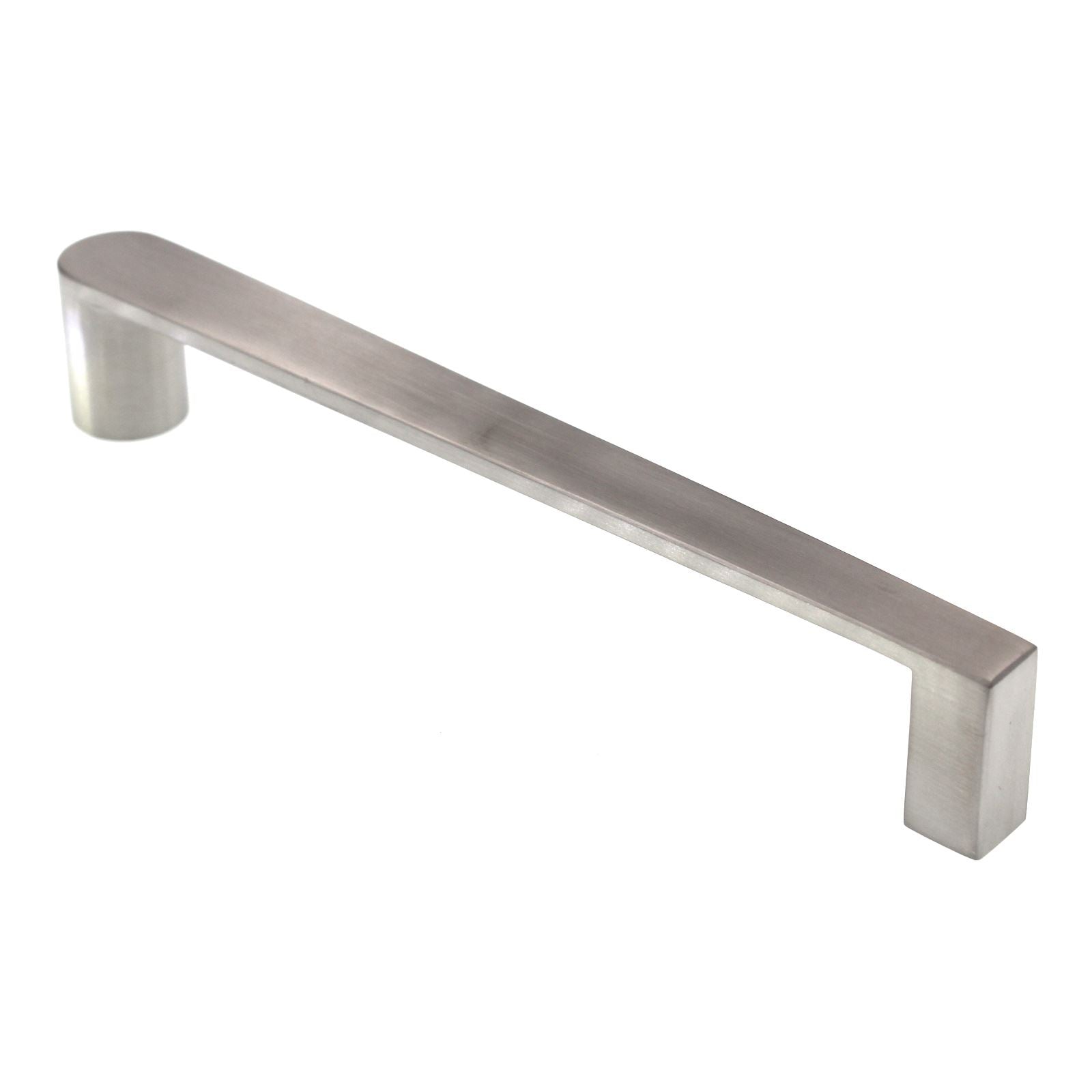 Top Knobs Sibley Square Pull 6 5/16" (160mm) CTC Brushed Stainless Steel SS113