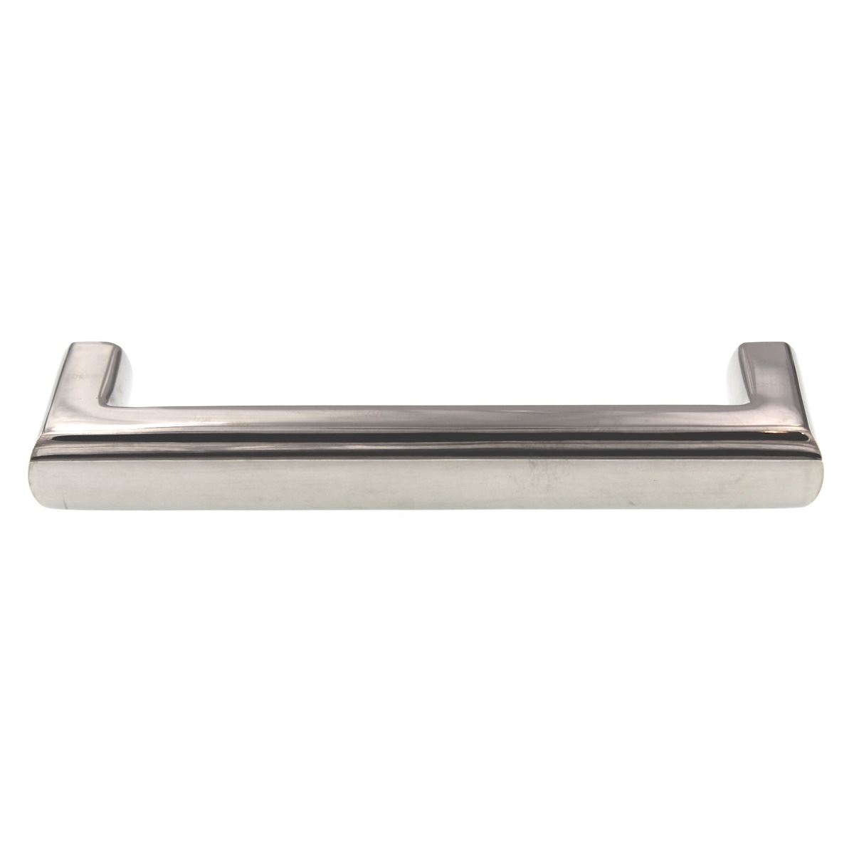 Top Knobs Roselle Square Pull 5 1/16" (128mm) CTC Polished Stainless Steel SS54