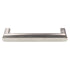 Top Knobs Roselle Square Pull 5 1/16" (128mm) CTC Polished Stainless Steel SS54