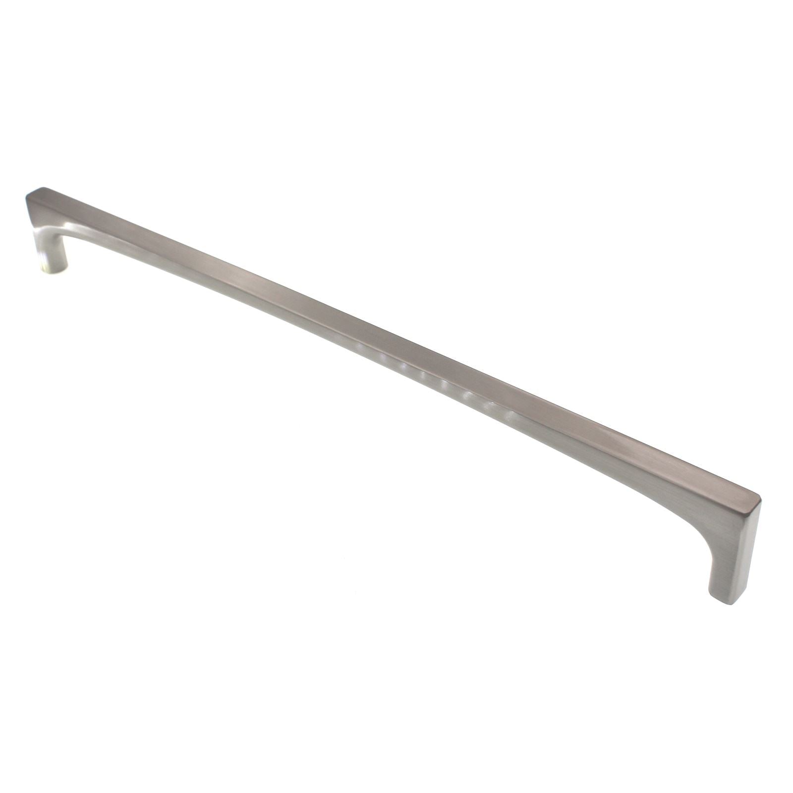 Top Knobs Grace Riverside Square Pull 12" CTC Brushed Satin Nickel TK1017BSN
