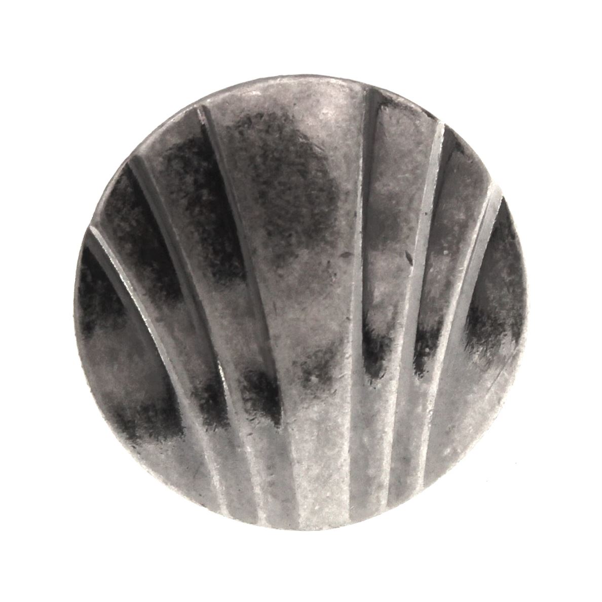 Top Knobs Victoria Falls & Sydney 1 1/4" Cabinet Knob Pewter Antique TK221PTA
