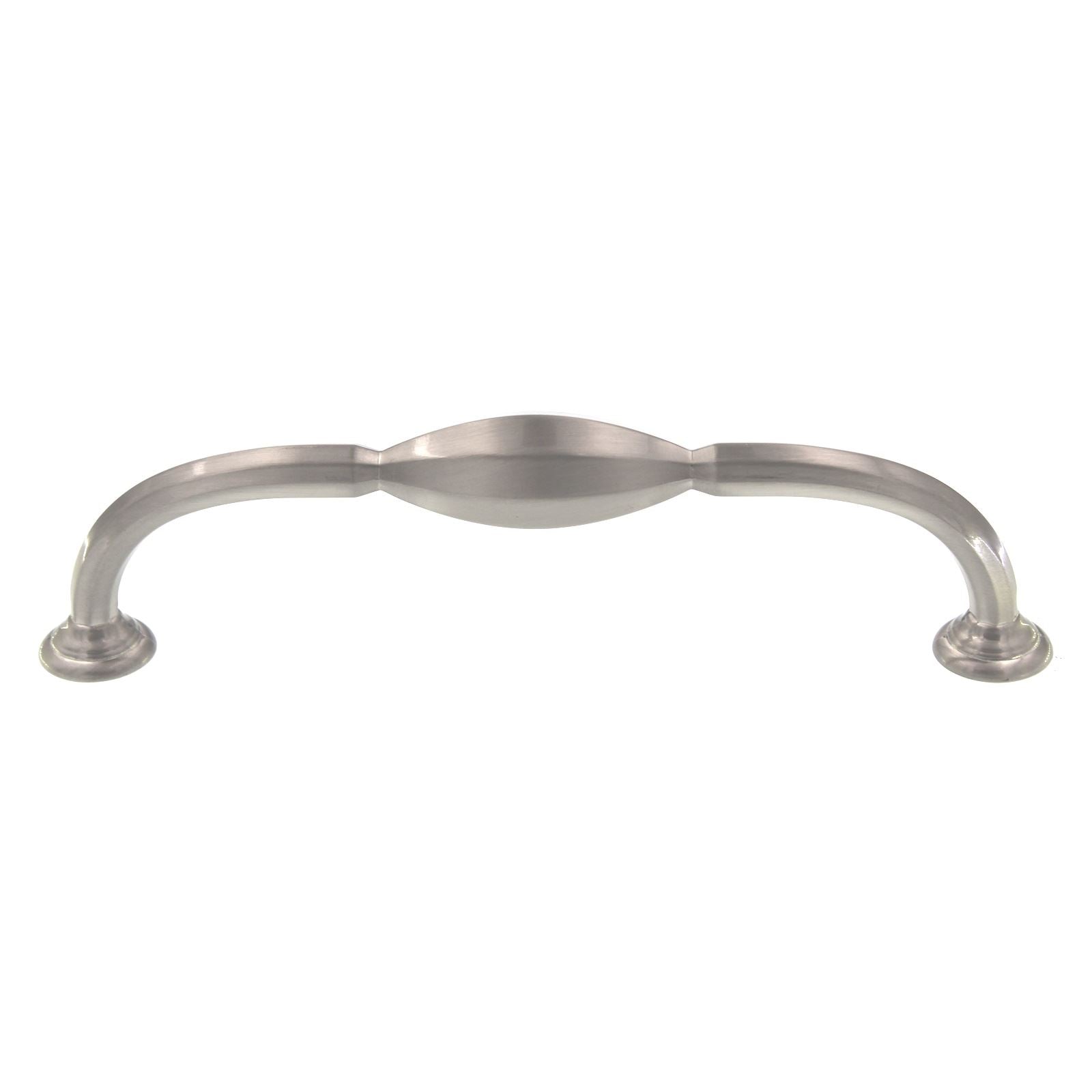 Top Knobs Chareau Cabinet Pull 5 1/16" (128mm) CTC Brushed Satin Nickel TK232BSN