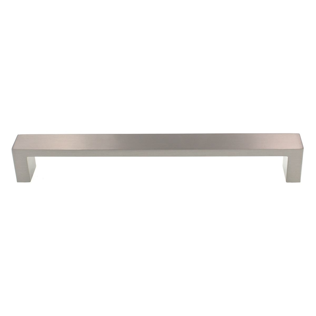 Top Knobs Santuary Modern Metro Square Pull 7" CTC Brushed Satin Nickel TK252BSN