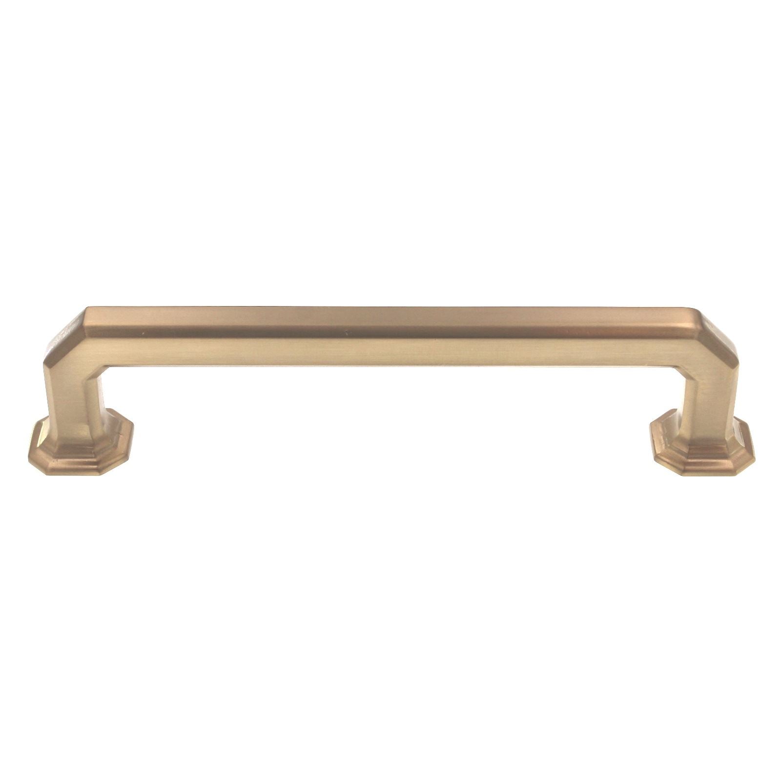 Top Knobs Chareau Emerald Cabinet Square Pull 5" CTC Honey Bronze TK288HB