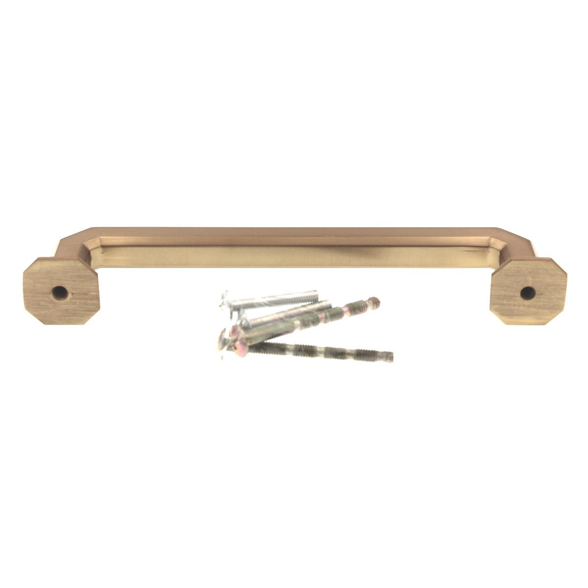 Top Knobs Chareau Emerald Cabinet Square Pull 5" CTC Honey Bronze TK288HB