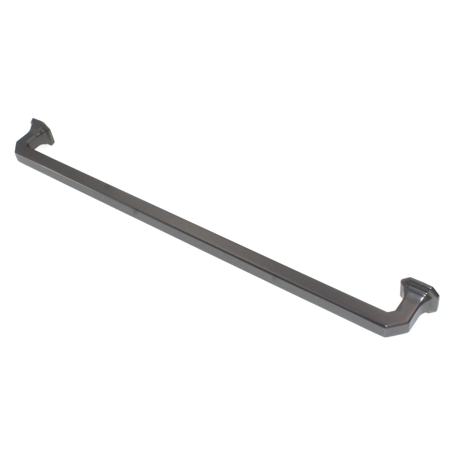 Top Knobs Chareau Emerald Cabinet Square Pull 12" CTC Ash Gray TK291AG