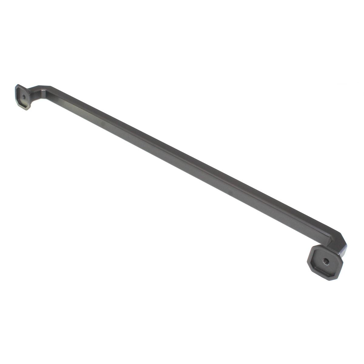 Top Knobs Chareau Emerald Cabinet Square Pull 12" CTC Ash Gray TK291AG
