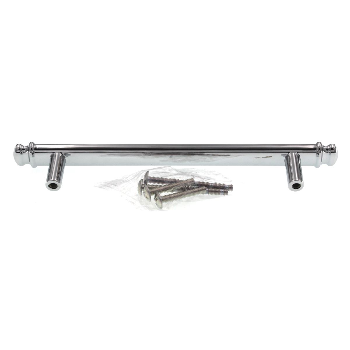 Top Knobs Ellis Julian Cabinet Pull 5 1/16" (128mm) CTC Polished Chrome TK3053PC