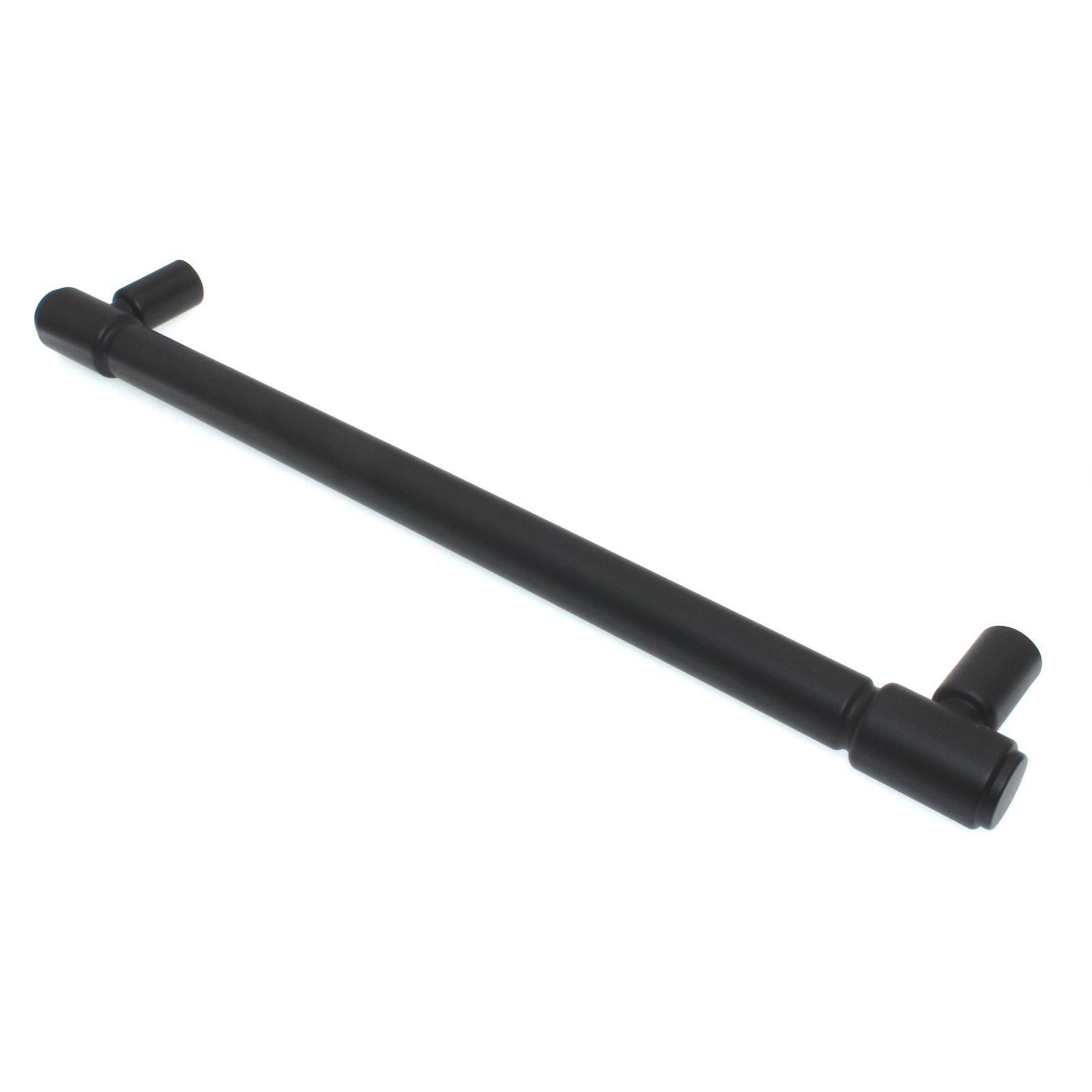 Top Knobs Regent's Park Clarence Cabinet Bar Pull 12" CTC Flat Black TK3118BLK