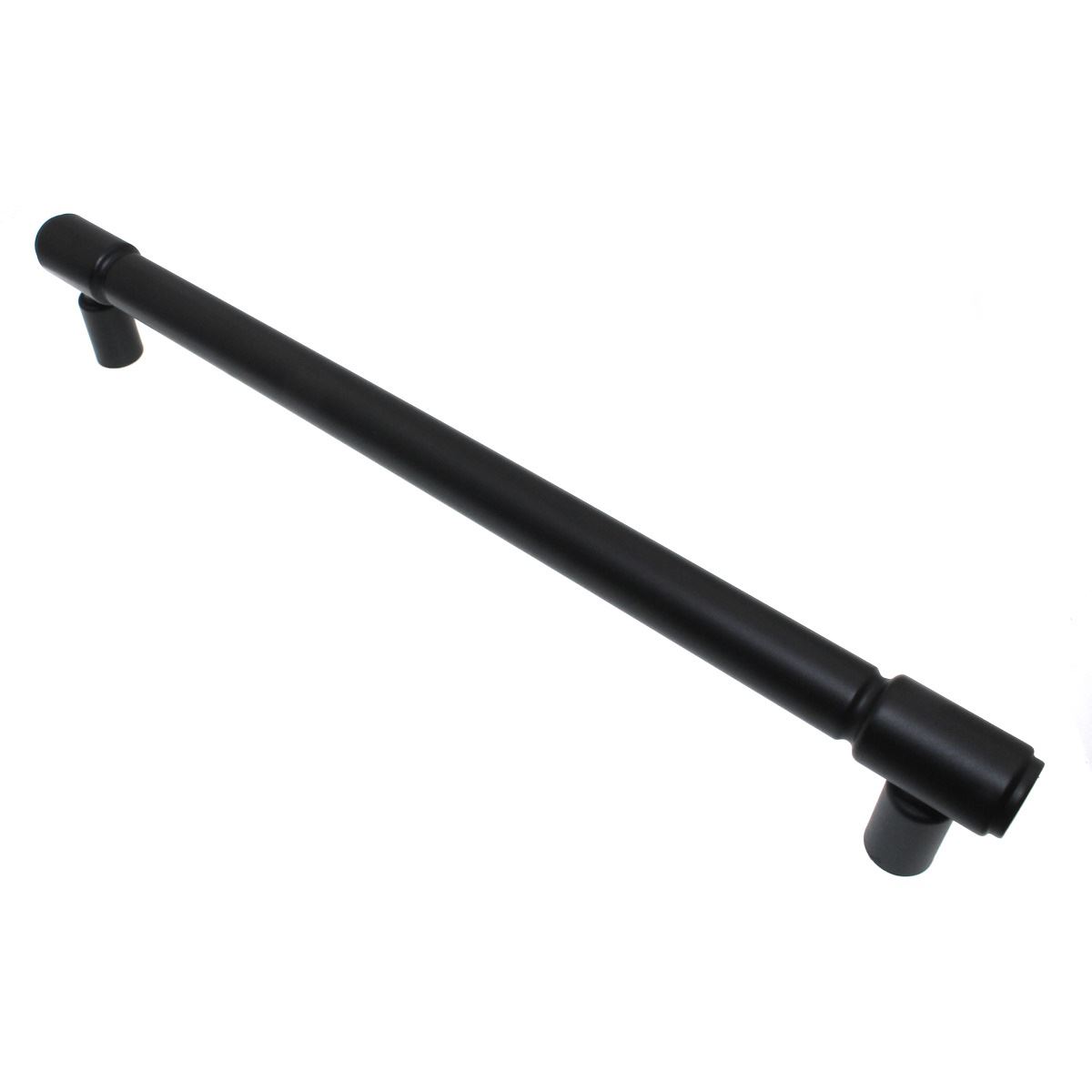 Top Knobs Regent's Park Clarence Cabinet Bar Pull 12" CTC Flat Black TK3118BLK