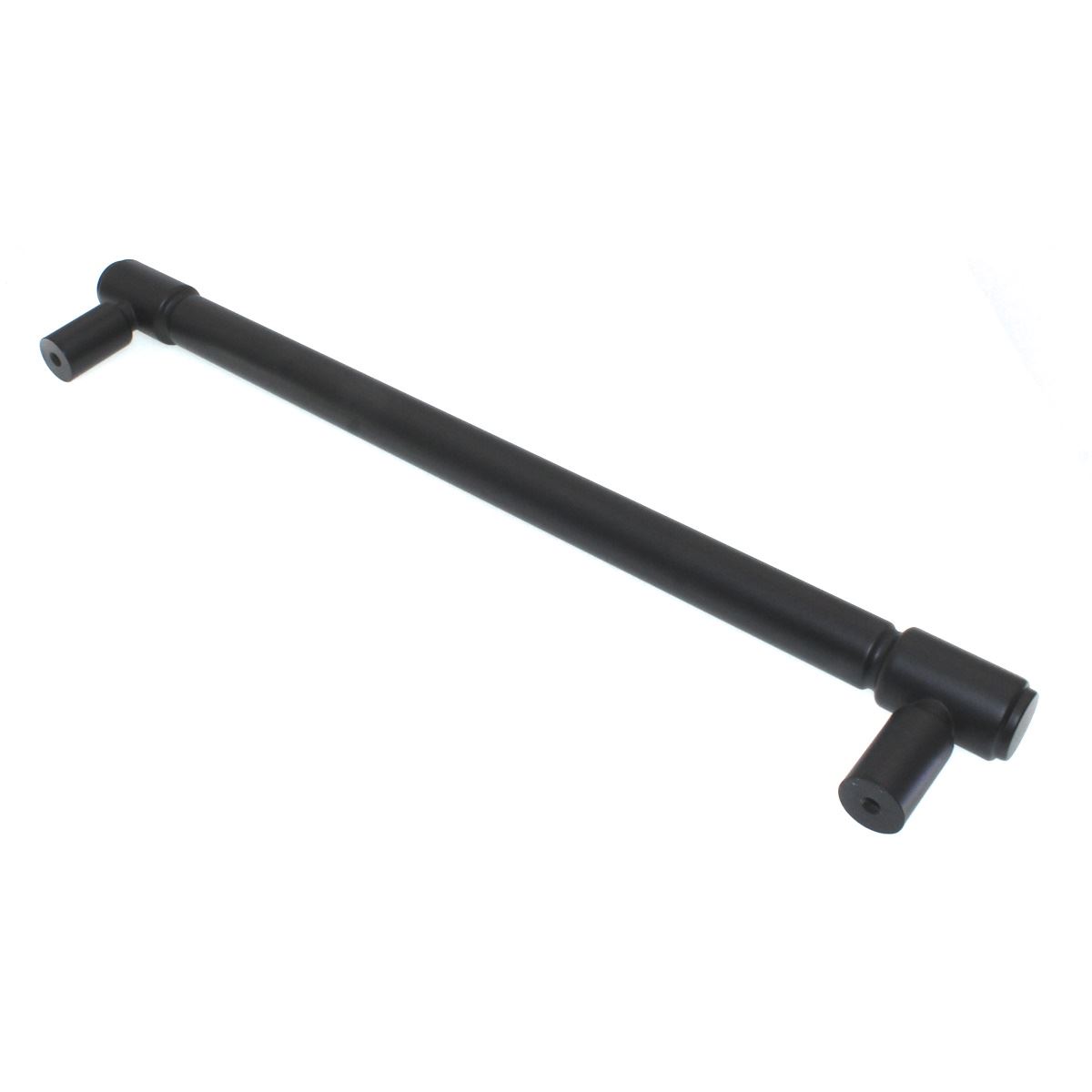 Top Knobs Regent's Park Clarence Cabinet Bar Pull 12" CTC Flat Black TK3118BLK