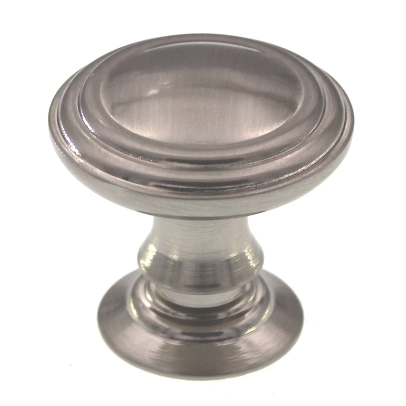 Top Knobs Chareau 1 1/8" Reeded Cabinet Knob Brushed Satin Nickel TK320BSN